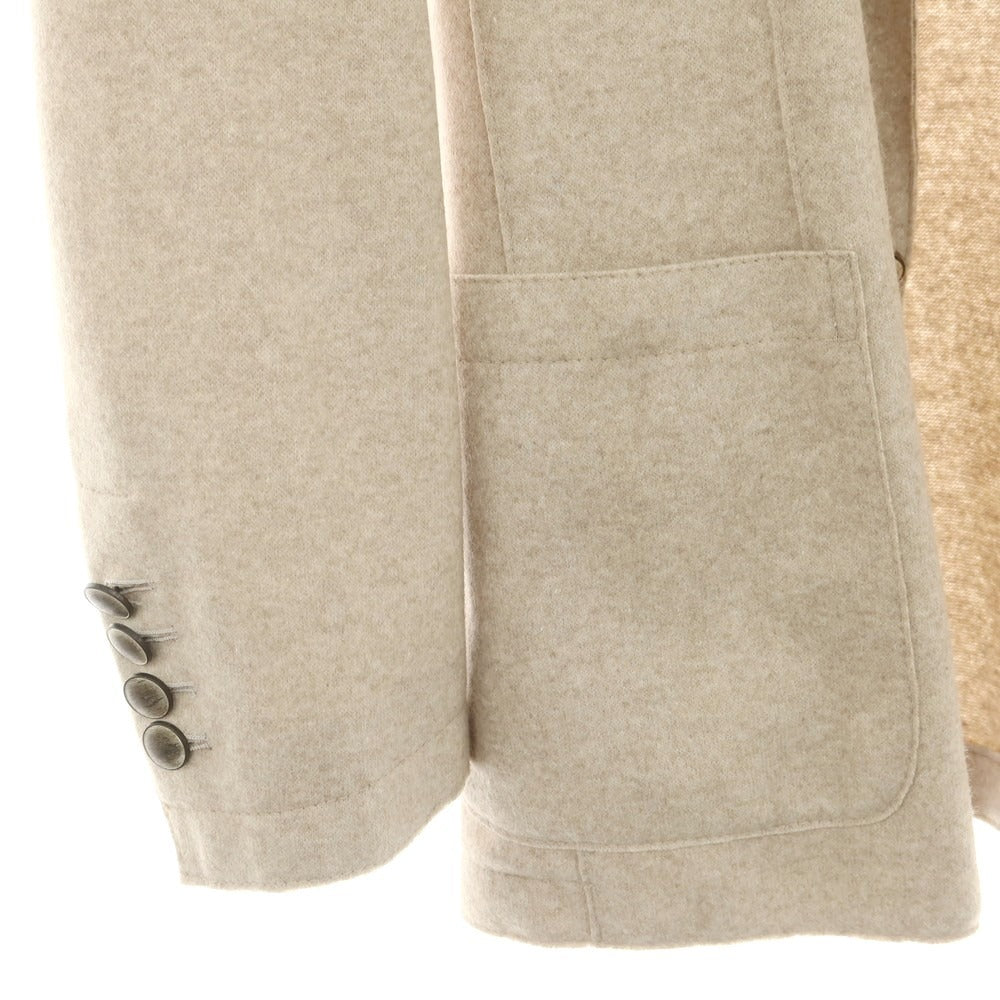 【中古】イレブンティ eleventy ウールジャージー カジュアルジャケット ベージュ【 46 】【 状態ランクB 】【 メンズ 】