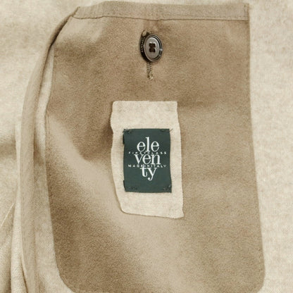 【中古】イレブンティ eleventy ウールジャージー カジュアルジャケット ベージュ【 46 】【 状態ランクB 】【 メンズ 】