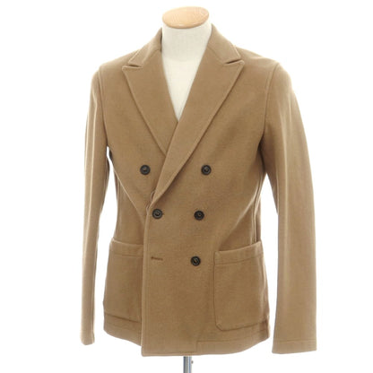 【中古】ティージャケット T-JACKET ウールナイロン ダブルジャケット ダークベージュ【 S 】【 状態ランクC 】【 メンズ 】