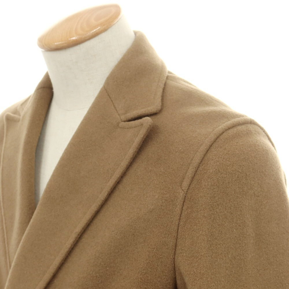 【中古】ティージャケット T-JACKET ウールナイロン ダブルジャケット ダークベージュ【サイズS】【 状態ランクC 】【 メンズ 】[DPD]