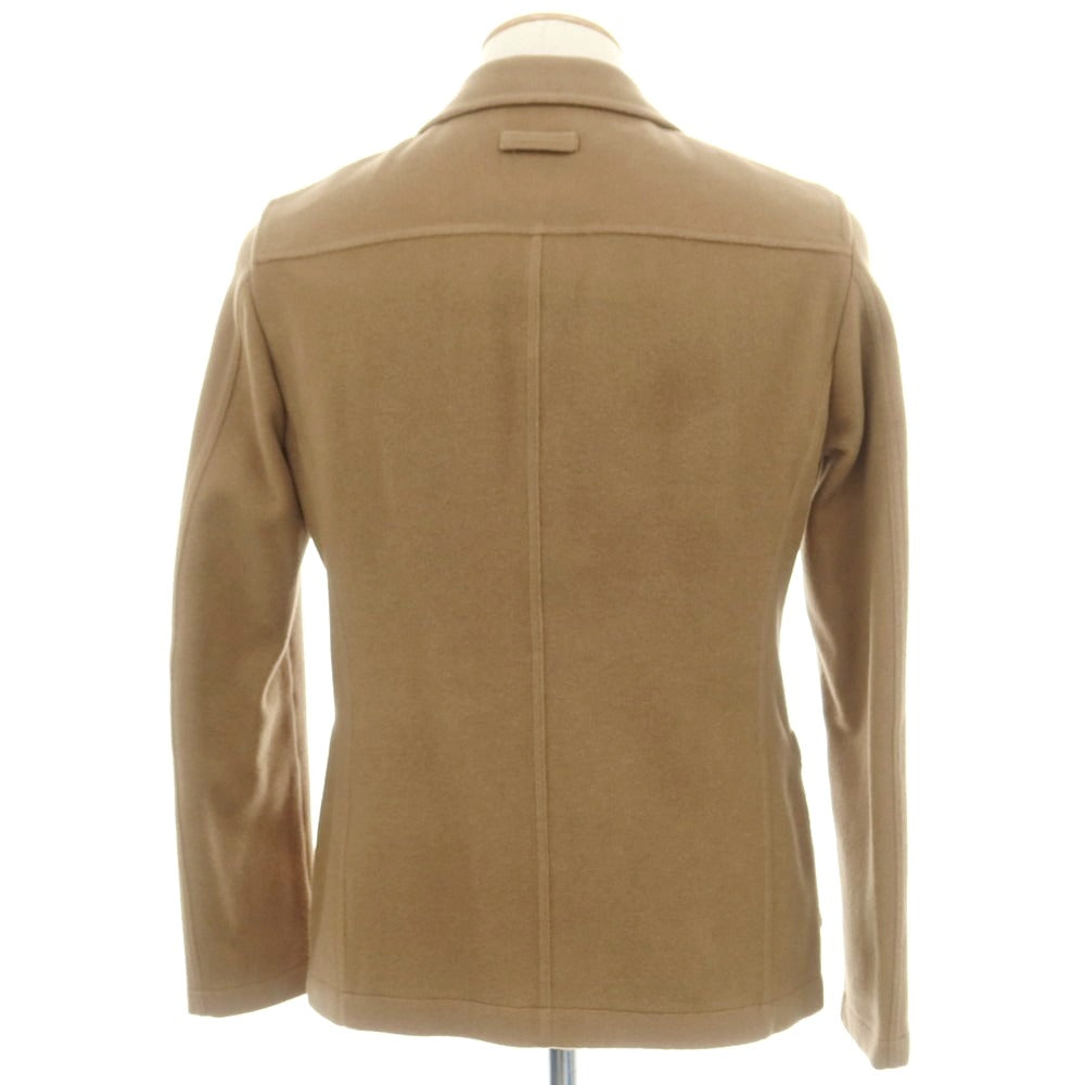 【中古】ティージャケット T-JACKET ウールナイロン ダブルジャケット ダークベージュ【 S 】【 状態ランクC 】【 メンズ 】