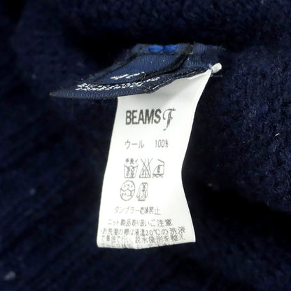 【中古】ドルモア DRUMOHR ウール ショールカラーニット ネイビー【 46 】【 状態ランクD 】【 メンズ 】