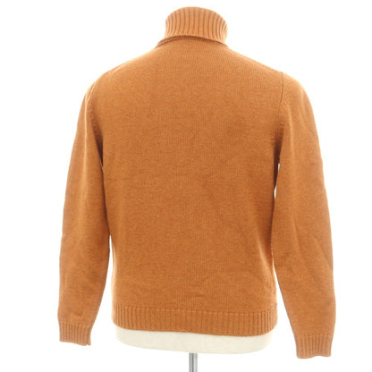 【中古】ザノーネ ZANONE ミドルゲージウール タートルネックニット オレンジ【 48 】【 状態ランクB 】【 メンズ 】