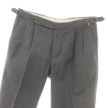 【中古】ジーティーアー G.T.A Herrick ウール ドレススラックスパンツ グレー【 46 】【 状態ランクB 】【 メンズ 】