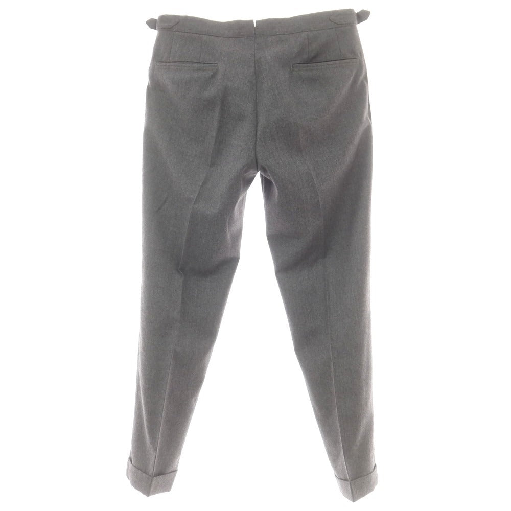 【中古】ジーティーアー G.T.A Herrick ウール ドレススラックスパンツ グレー【 46 】【 状態ランクB 】【 メンズ 】