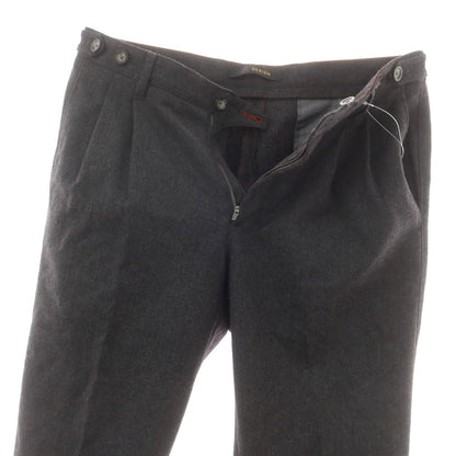 【中古】ジーティーアー G.T.A ウール ドレススラックスパンツ ダークグレー【 46 】【 状態ランクB 】【 メンズ 】