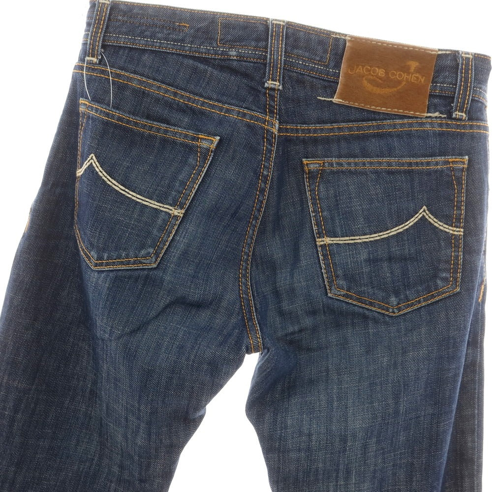 【中古】ヤコブコーエン JACOB COHEN J622 コットン ジーンズ デニムパンツ ネイビー【 31 】【 状態ランクC 】【 メンズ 】