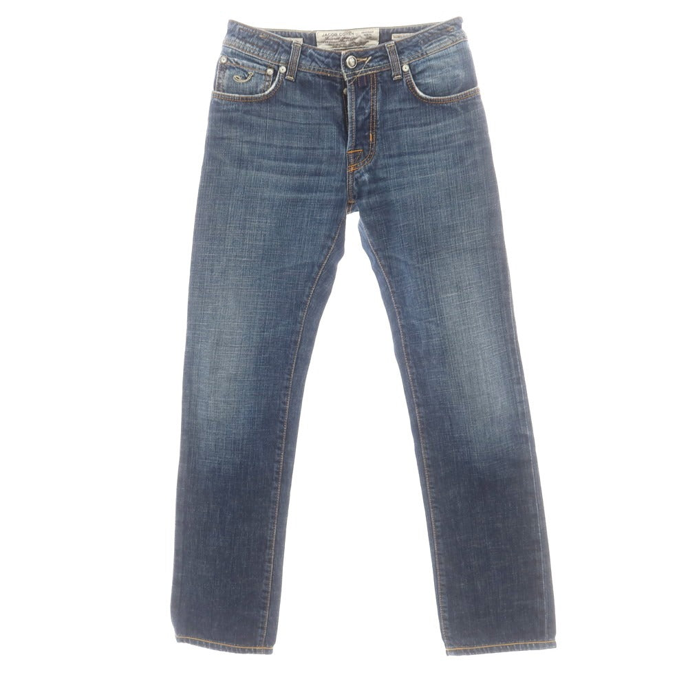 【中古】ヤコブコーエン JACOB COHEN J688 コットン ジーンズ デニムパンツ ネイビー【 31 】【 状態ランクC 】【 メンズ 】