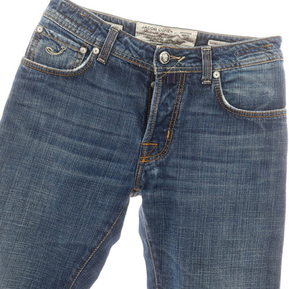 【中古】ヤコブコーエン JACOB COHEN J688 コットン ジーンズ デニムパンツ ネイビー【 31 】【 状態ランクC 】【 メンズ 】