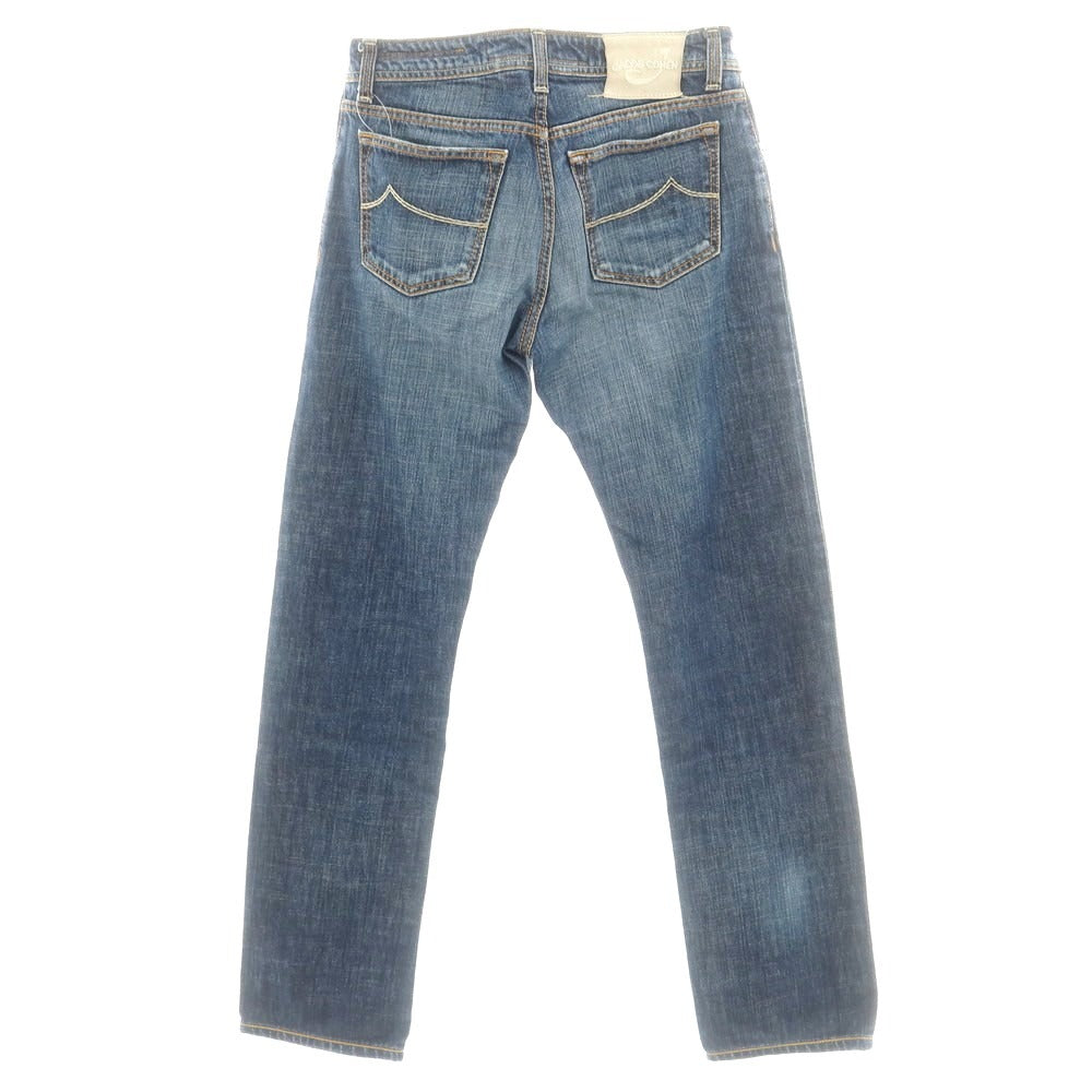 【中古】ヤコブコーエン JACOB COHEN J688 コットン ジーンズ デニムパンツ ネイビー【 31 】【 状態ランクC 】【 メンズ 】