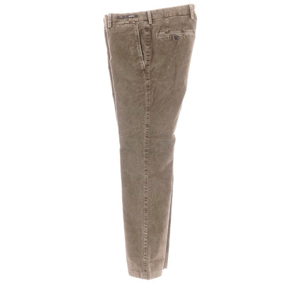 【中古】ピーティーゼロウーノ PT01 BEAMS F別注 ストレッチ コットン コーデュロイパンツ アッシュブラウン【 46 】【 状態ランクC 】【 メンズ 】