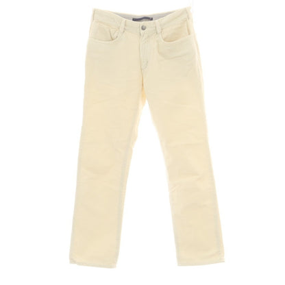 【中古】インコテックス INCOTEX コットン コーデュロイパンツ アイボリー【 46 】【 状態ランクC 】【 メンズ 】