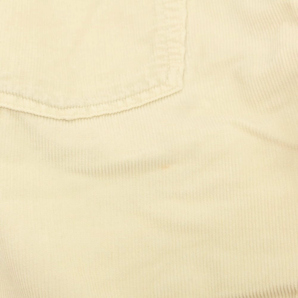 【中古】インコテックス INCOTEX コットン コーデュロイパンツ アイボリー【 46 】【 状態ランクC 】【 メンズ 】