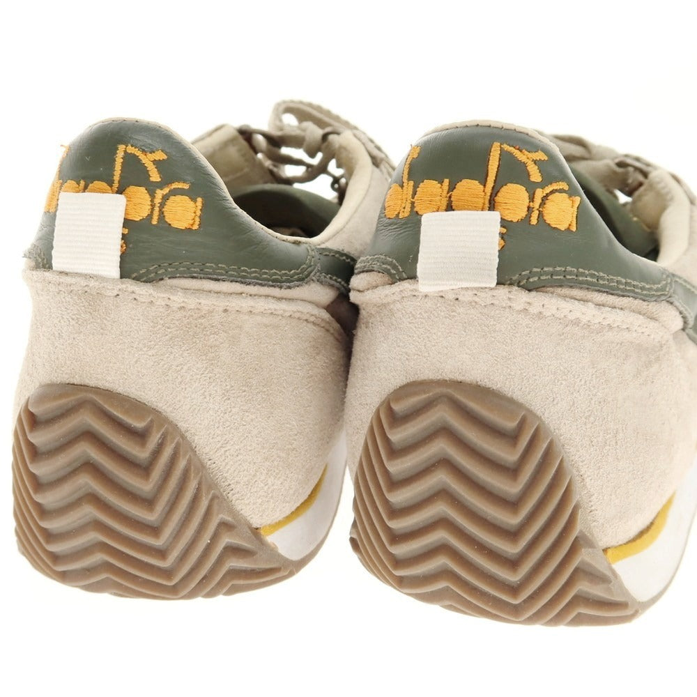 【中古】ディアドラ Diadora ヘリテージ ヌバック スニーカー ベージュ【 26.5 】【 状態ランクB 】【 メンズ 】
