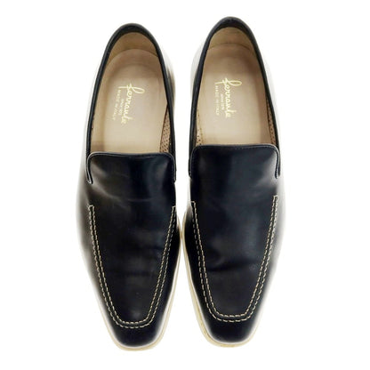 【中古】フェランテ FERRANTE ヴァンプローファー ネイビー【 7 1/2 】【 状態ランクC 】【 メンズ 】