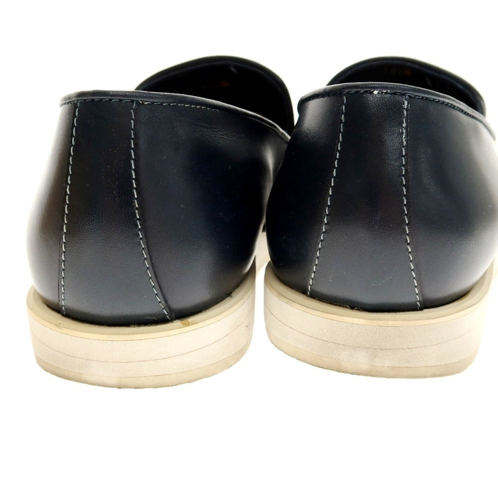 【中古】フェランテ FERRANTE ヴァンプローファー ネイビー【 サイズ7 1/2 】【 状態ランクC 】【 メンズ 】 [BPD]