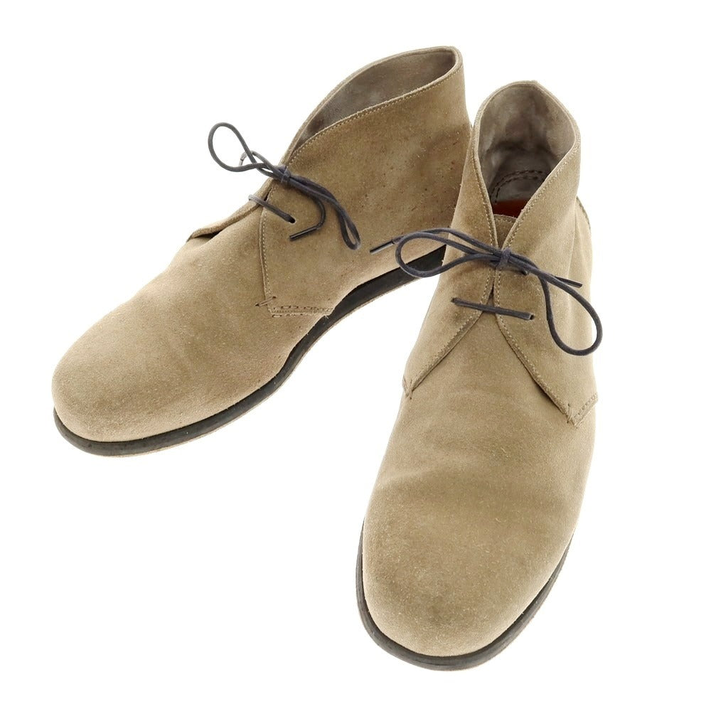 【中古】カーシュー CAR SHOE スエード ドライビングブーツ ベージュ【サイズ7 1/2】【 状態ランクC 】【 メンズ 】[CPD]