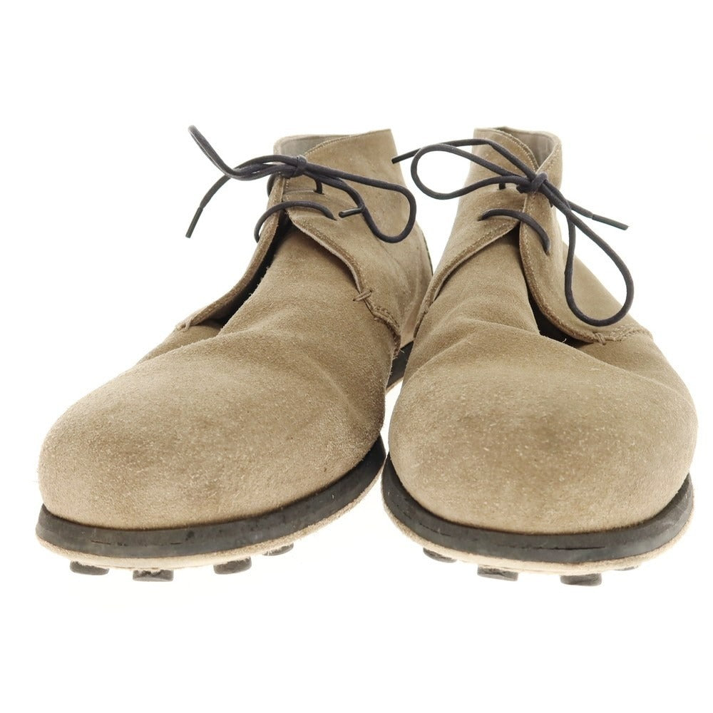 【中古】カーシュー CAR SHOE スエード ドライビングブーツ ベージュ【サイズ7 1/2】【 状態ランクC 】【 メンズ 】[CPD]
