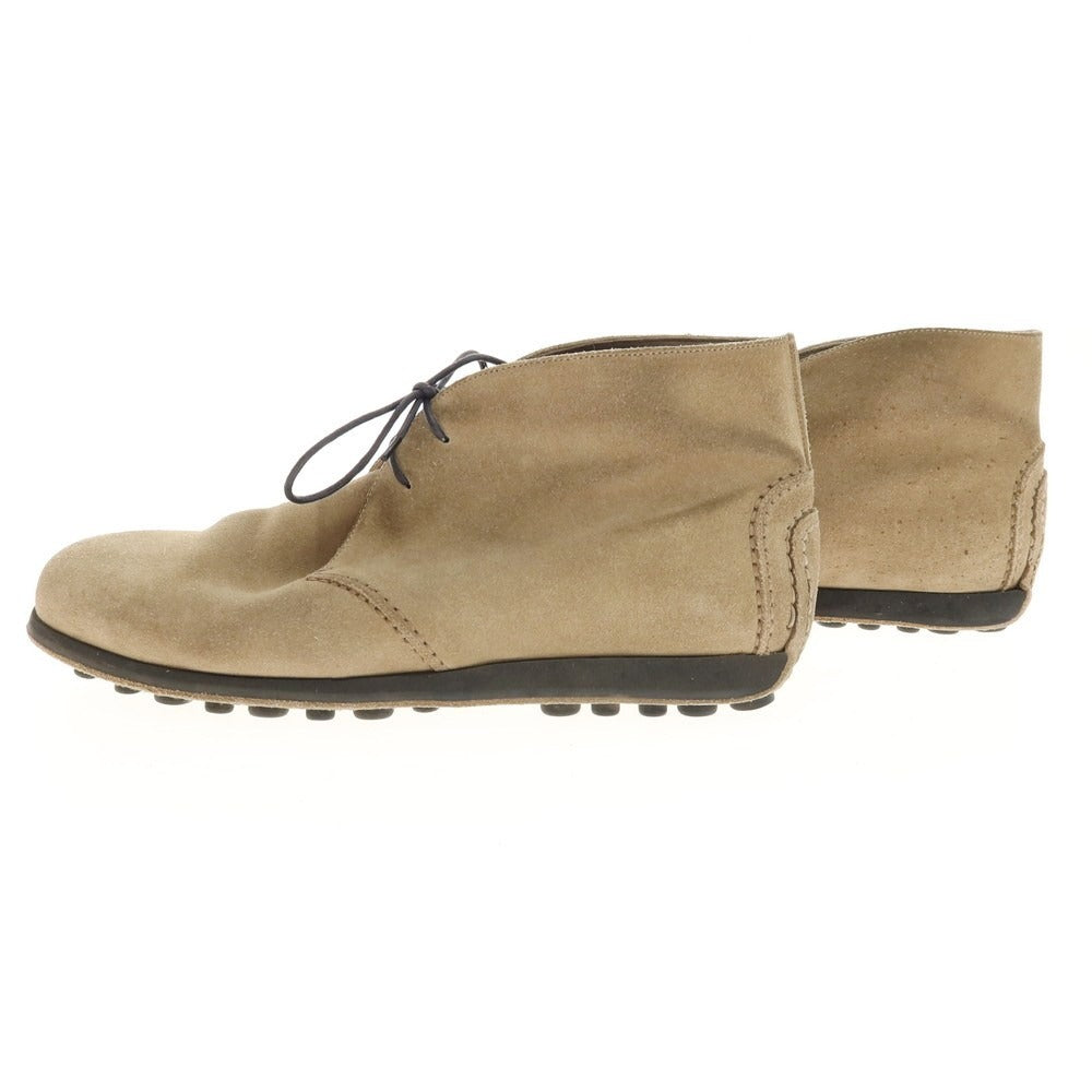 【中古】カーシュー CAR SHOE スエード ドライビングブーツ ベージュ【サイズ7 1/2】【 状態ランクC 】【 メンズ 】[CPD]