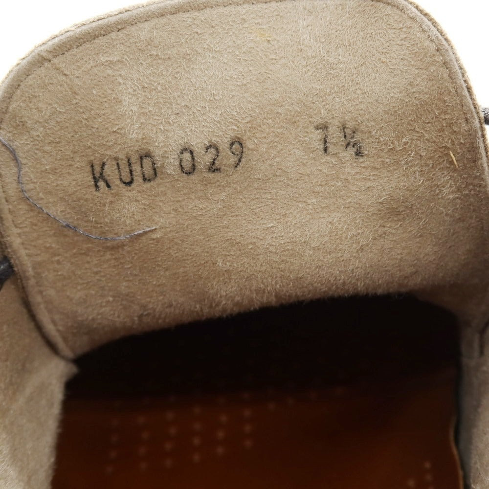 【中古】カーシュー CAR SHOE スエード ドライビングブーツ ベージュ【サイズ7 1/2】【 状態ランクC 】【 メンズ 】[CPD]