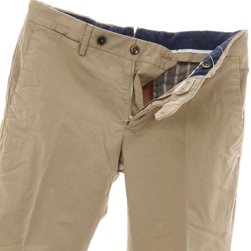 【中古】ピーティートリノ PT TORINO ストレッチ コットン カジュアルスラックスパンツ ベージュ【サイズ44】【 状態ランクB 】【 メンズ 】