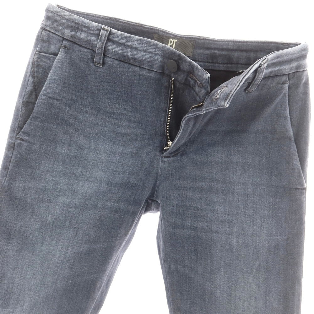 【中古】ピーティートリノ デニム PT TORINO DENIM ストレッチ コットンセルロースポリエステル ジーンズ デニムパンツ グレー【 28 】【 状態ランクB 】【 メンズ 】