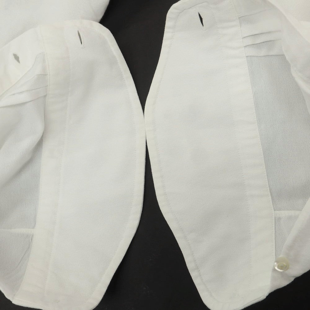 【中古】ボルゾネッラ BOLZONELLA コットン ブザム レギュラーカラー カジュアルシャツ ホワイト【 37 】【 状態ランクB 】【 メンズ 】