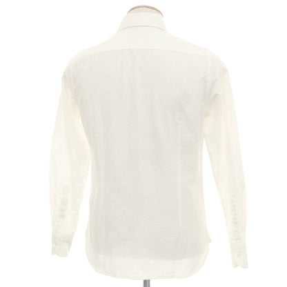 【中古】ギローバー GUY ROVER コットン カッタウェイ ドレスシャツ ホワイト【 37 】【 状態ランクC 】【 メンズ 】