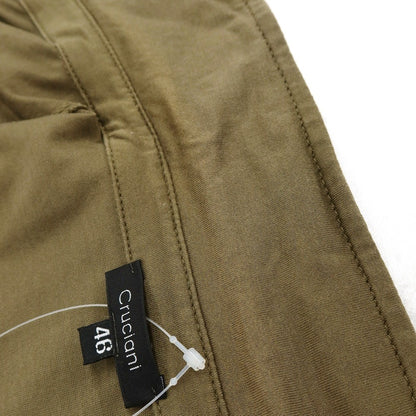 【中古】クルチアーニ CRUCIANI コットン レギュラーカラー 半袖シャツ オリーブ【サイズ46】【 状態ランクC 】【 メンズ 】