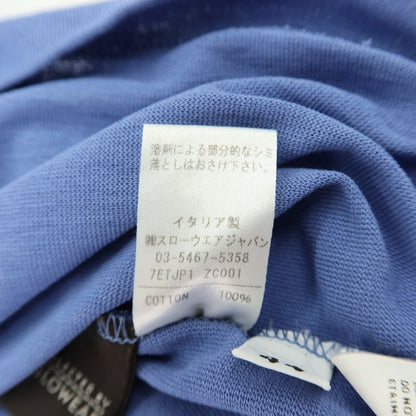 【中古】ザノーネ ZANONE コットン 半袖ポロシャツ ブルー【サイズ44】【 状態ランクD 】【 メンズ 】