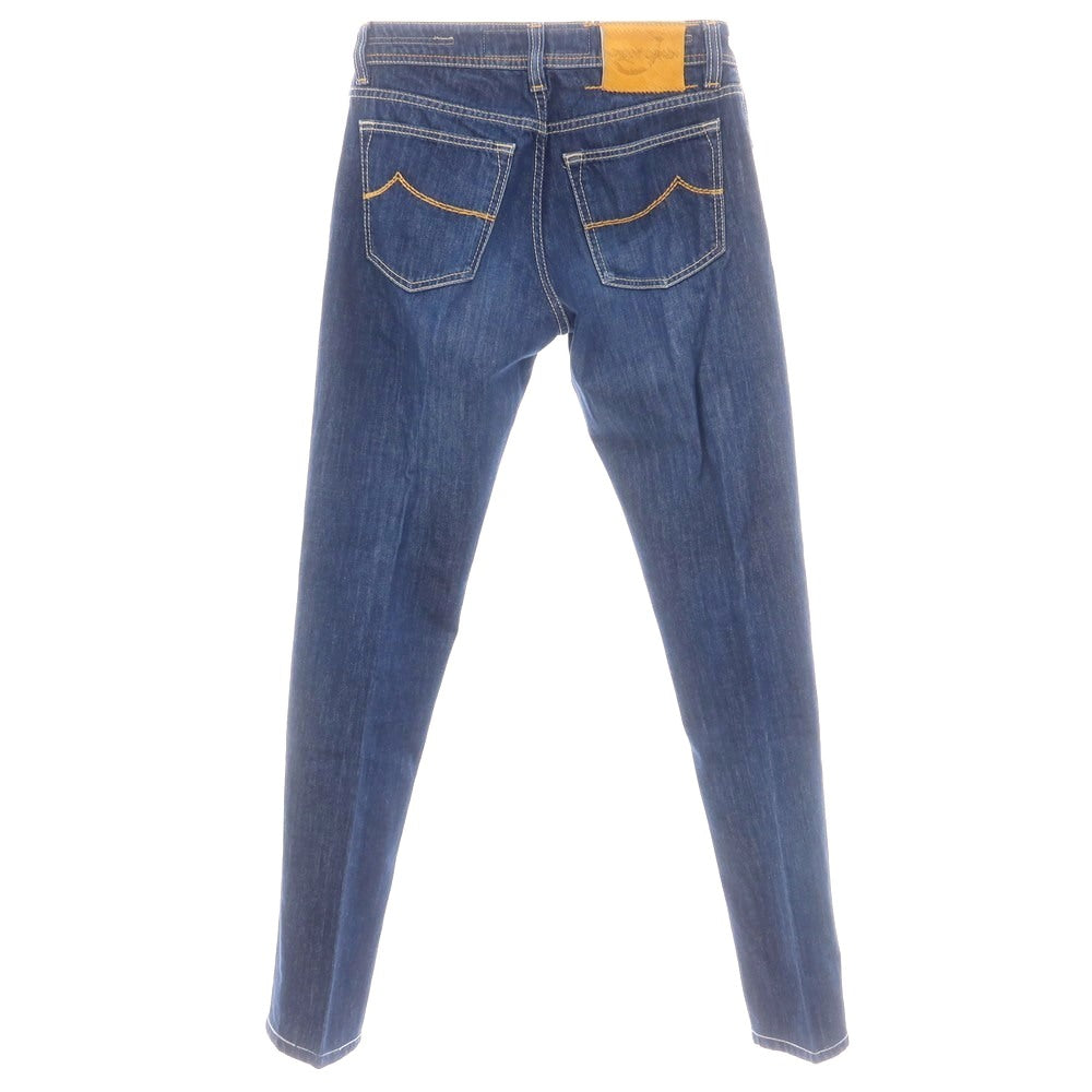 【中古】ヤコブコーエン JACOB COHEN コットン ジーンズ デニムパンツ ネイビー【サイズ29】【 状態ランクC 】【 メンズ 】[CPD]