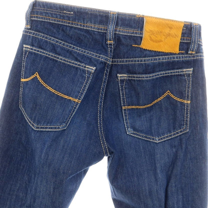 【中古】ヤコブコーエン JACOB COHEN コットン ジーンズ デニムパンツ ネイビー【 29 】【 状態ランクC 】【 メンズ 】