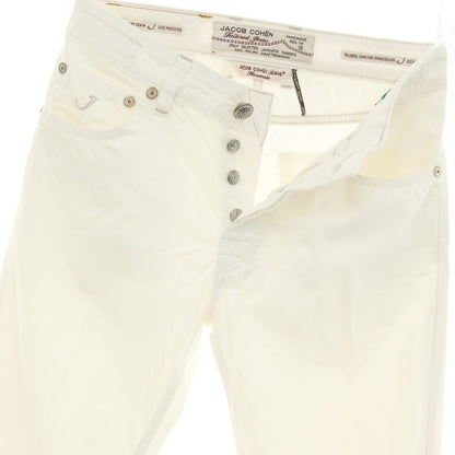 【中古】ヤコブコーエン JACOB COHEN PW688 コットン 5ポケットパンツ ホワイト【サイズ29】【 状態ランクC 】【 メンズ 】