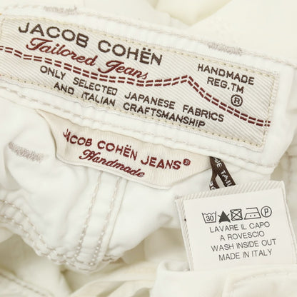 【中古】ヤコブコーエン JACOB COHEN PW688 コットン 5ポケットパンツ ホワイト【サイズ29】【 状態ランクC 】【 メンズ 】