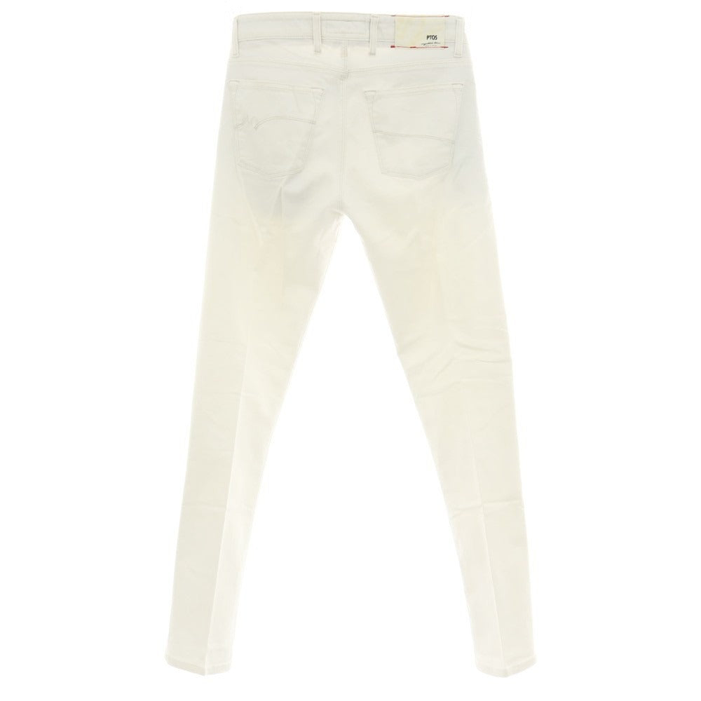 【中古】ピーティーゼロチンクエ PT05 SUPER WHITE ストレッチ コットン 5ポケットパンツ ホワイト【サイズ28】【 状態ランクC 】【 メンズ 】