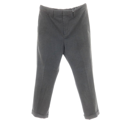 【中古】ブルーワーク トゥモローランド BLUE WORK TOMORROWLAND ストレッチ ポリエステルレーヨン イージースラックスパンツ グレー【 M 】【 状態ランクC 】【 メンズ 】