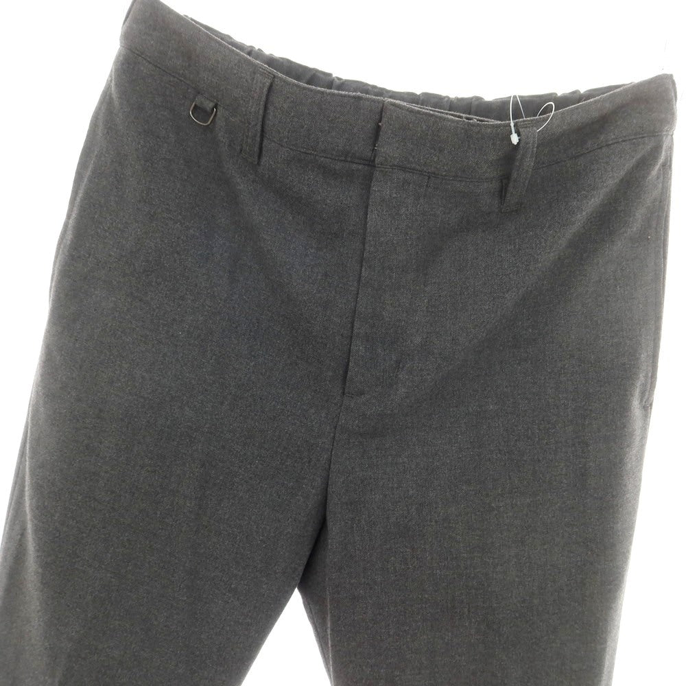 【中古】ブルーワーク トゥモローランド BLUE WORK TOMORROWLAND ストレッチ ポリエステルレーヨン イージースラックスパンツ グレー【 M 】【 状態ランクC 】【 メンズ 】