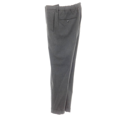 【中古】ブルーワーク トゥモローランド BLUE WORK TOMORROWLAND ストレッチ ポリエステルレーヨン イージースラックスパンツ グレー【 M 】【 状態ランクC 】【 メンズ 】