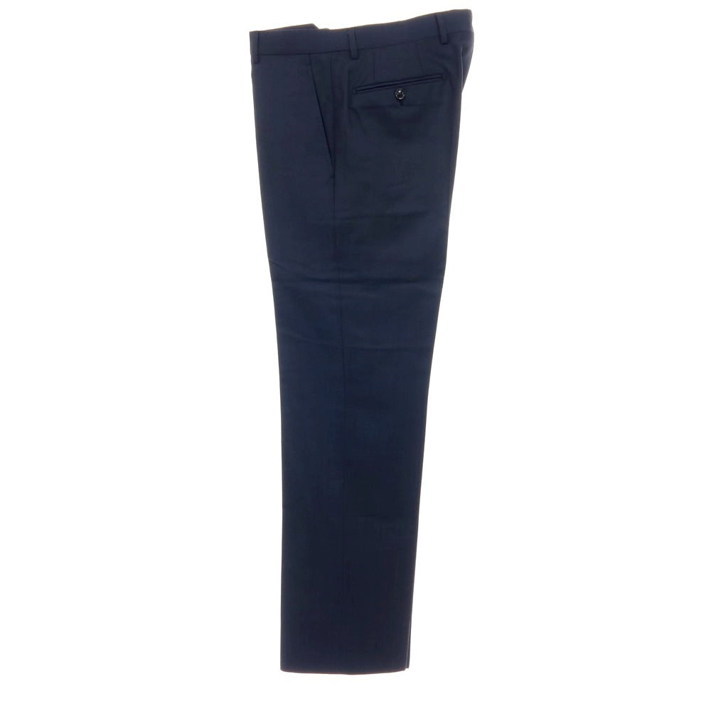 【中古】アルマーニ コレッツォーニ ARMANI COLLEZIONI TREND ウールモヘヤ 2つボタンスーツ ネイビー【サイズ46】【 状態ランクA 】【 メンズ 】