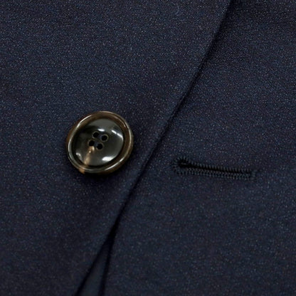 【中古】ジョルジオアルマーニ GIORGIO ARMANI TRADER BLU ウール 2つボタンスーツ ダークネイビー【 46 】【 状態ランクA 】【 メンズ 】