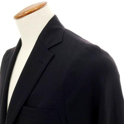 【中古】ジョルジオアルマーニ GIORGIO ARMANI ウール 2つボタンスーツ ブラック【サイズ48】【 状態ランクA 】【 メンズ 】