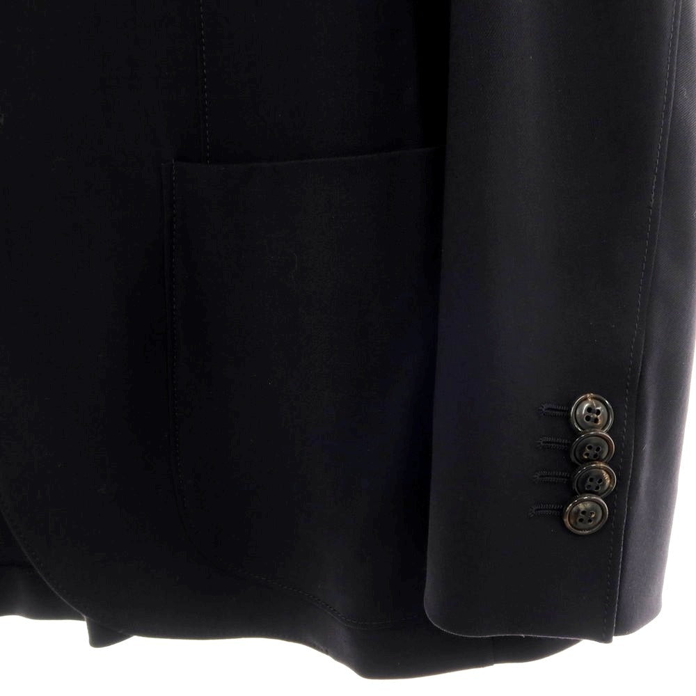 【中古】ジョルジオアルマーニ GIORGIO ARMANI ウール 2つボタンスーツ ブラック【サイズ48】【 状態ランクA 】【 メンズ 】