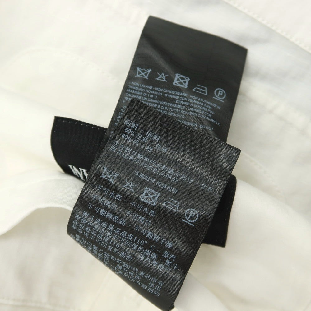 【中古】ジョルジオアルマーニ GIORGIO ARMANI リネンコットン ミリタリージャケット ホワイト【 44 】【 状態ランクB 】【 メンズ 】