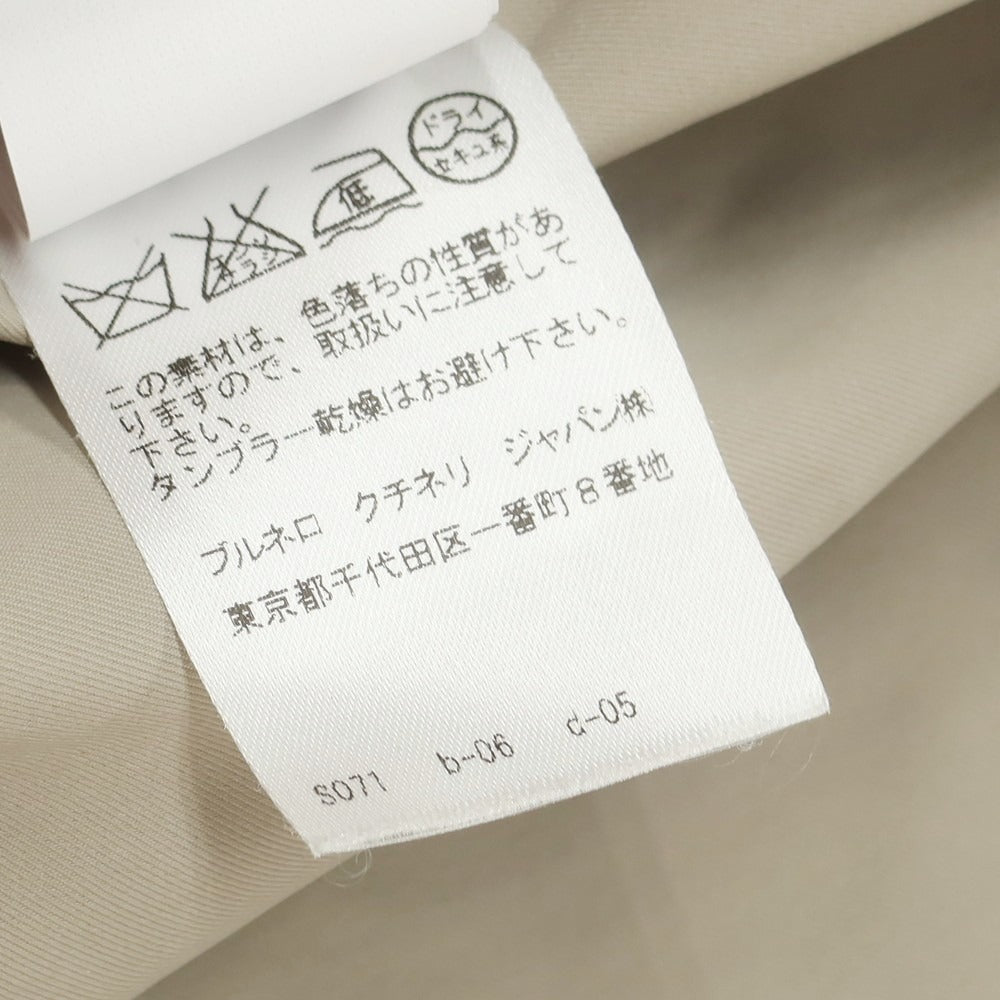 【中古】ブルネロクチネリ Brunello Cucinelli ナイロン ダウンベスト グレー【 サイズS 】【 状態ランクB 】【 メンズ 】 [BPD]