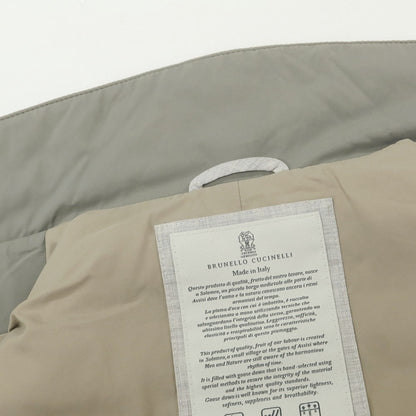 【中古】ブルネロクチネリ Brunello Cucinelli ナイロン ダウンベスト グレー【 S 】【 状態ランクB 】【 メンズ 】