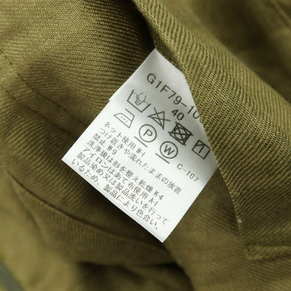 【中古】マッキントッシュ ロンドン MACKINTOSH LONDON リネン ペイズリー サファリジャケット オリーブグリーン【 40 】【 状態ランクB 】【 メンズ 】