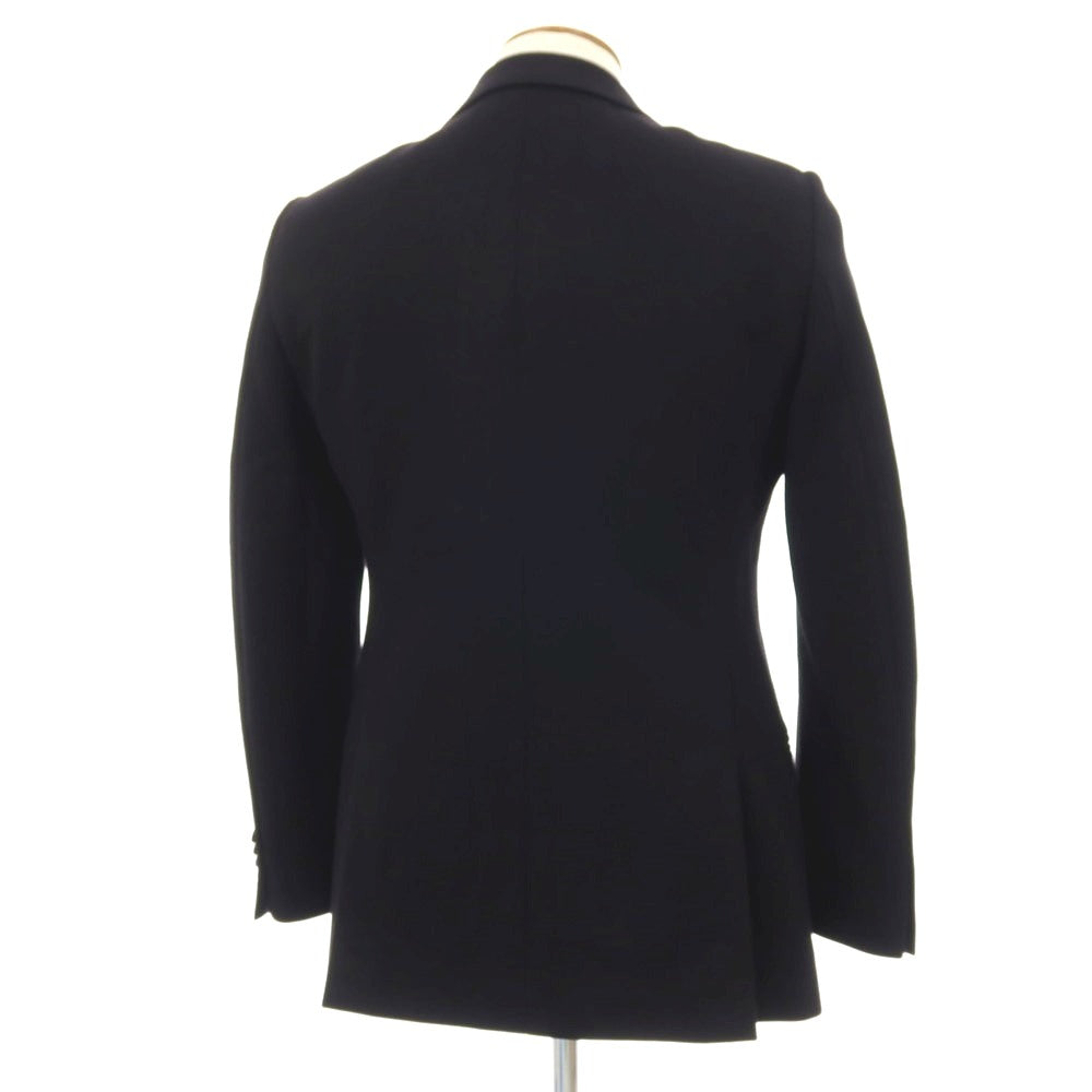 【中古】ジョルジオアルマーニ GIORGIO ARMANI SOHO ナイロンレーヨン ジャージー 2B カジュアルジャケット ブラック【サイズ48】【 状態ランクB 】【 メンズ 】