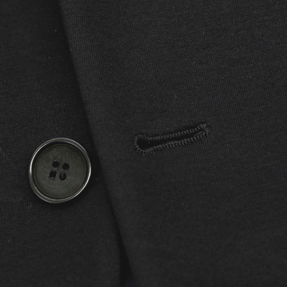 【中古】ジョルジオアルマーニ GIORGIO ARMANI SOHO ナイロンレーヨン ジャージー 2B カジュアルジャケット ブラック【サイズ48】【 状態ランクB 】【 メンズ 】