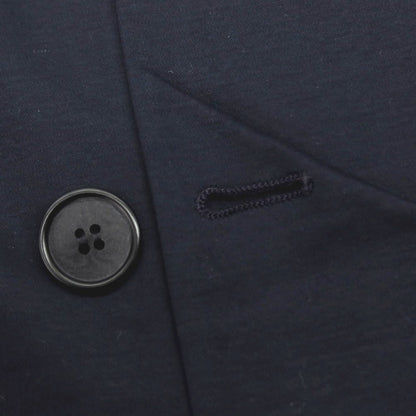 【中古】ジョルジオアルマーニ GIORGIO ARMANI レーヨン ジャージー 2B カジュアルジャケット ダークネイビー【サイズ48】【 状態ランクB 】【 メンズ 】