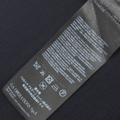 【中古】ジョルジオアルマーニ GIORGIO ARMANI レーヨン ジャージー 2B カジュアルジャケット ダークネイビー【サイズ48】【 状態ランクB 】【 メンズ 】